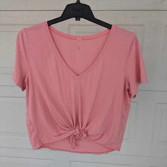 lululemon athletica Tops - Lululemon Knot Gonna Fly Tee
